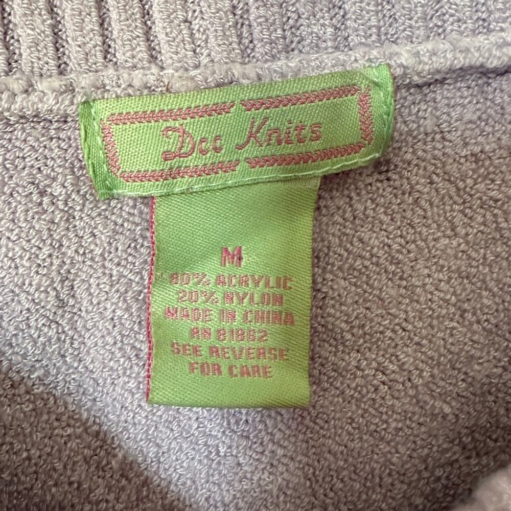 Vintage Knit Capelet Womens MEDIUM Sequin Lace Boho Cottagecore Retro Wedding - Picture 6 of 8